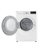 LG 9 kg, Eco Hybrid™ DUAL Inverter Hőszivattyús szárítógép, Automatikus kondenzátortisztítás és ThinQ™ WiFi funkció, RH90V9AV3N