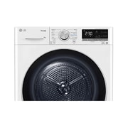 LG 9 kg, Eco Hybrid™ DUAL Inverter Hőszivattyús szárítógép, Automatikus kondenzátortisztítás és ThinQ™ WiFi funkció, RH90V9AV3N