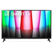 Az LG HD Ready TV elölnézete kitöltőképpel és terméklogóval