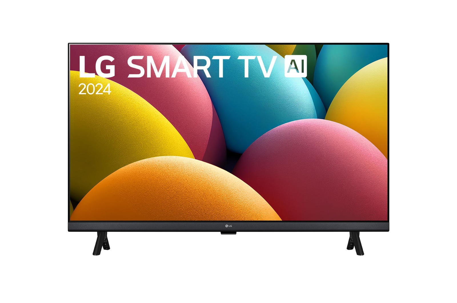 A(z) 32 colos LG HD LR60 Smart TV AI 2024 32LR60006LA elölnézete