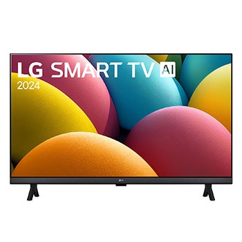 A(z) 32 colos LG HD LR60 Smart TV AI 2024 32LR60006LA elölnézete