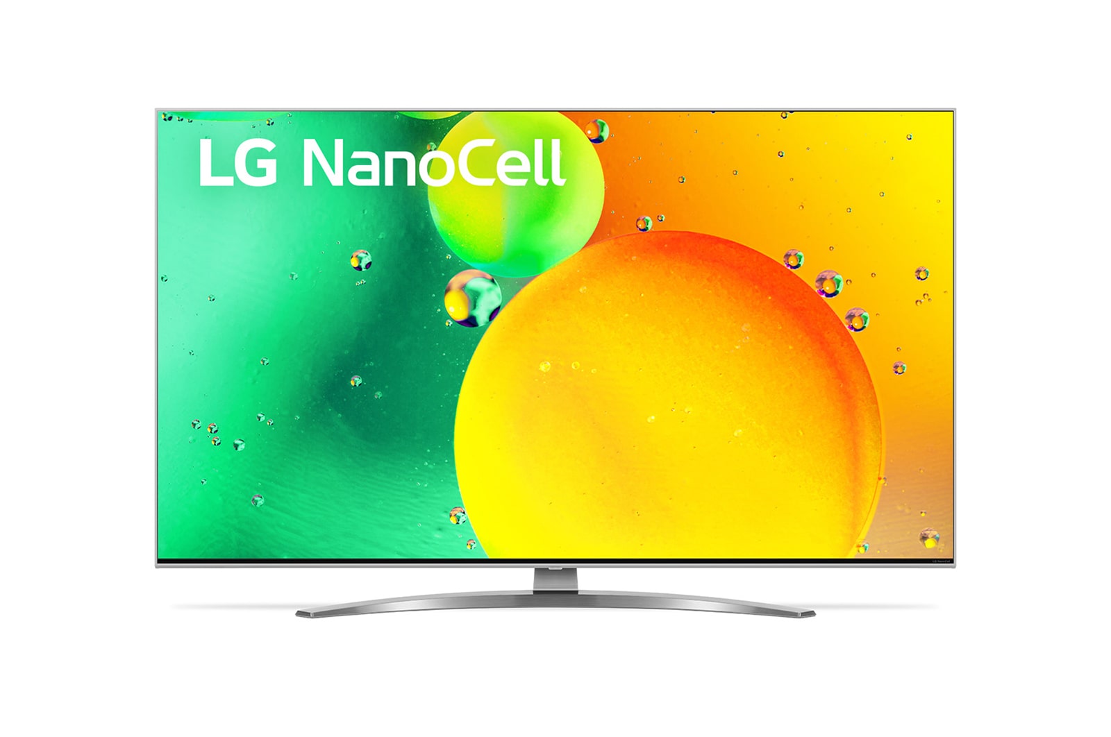 Az LG NanoCell TV elölnézete