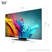 LG 50 colos LG QNED AI QNED86 4K Smart TV 2024, 50QNED86T3A