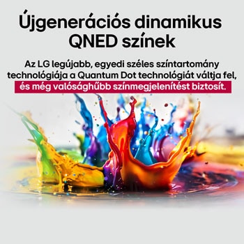 Újgenerációs dinamikus QNED színek összefoglalva
