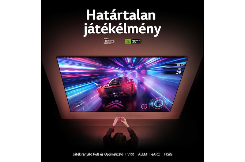 LG QNED 55 colos 4K okos TV, 2023, 55QNED813RE