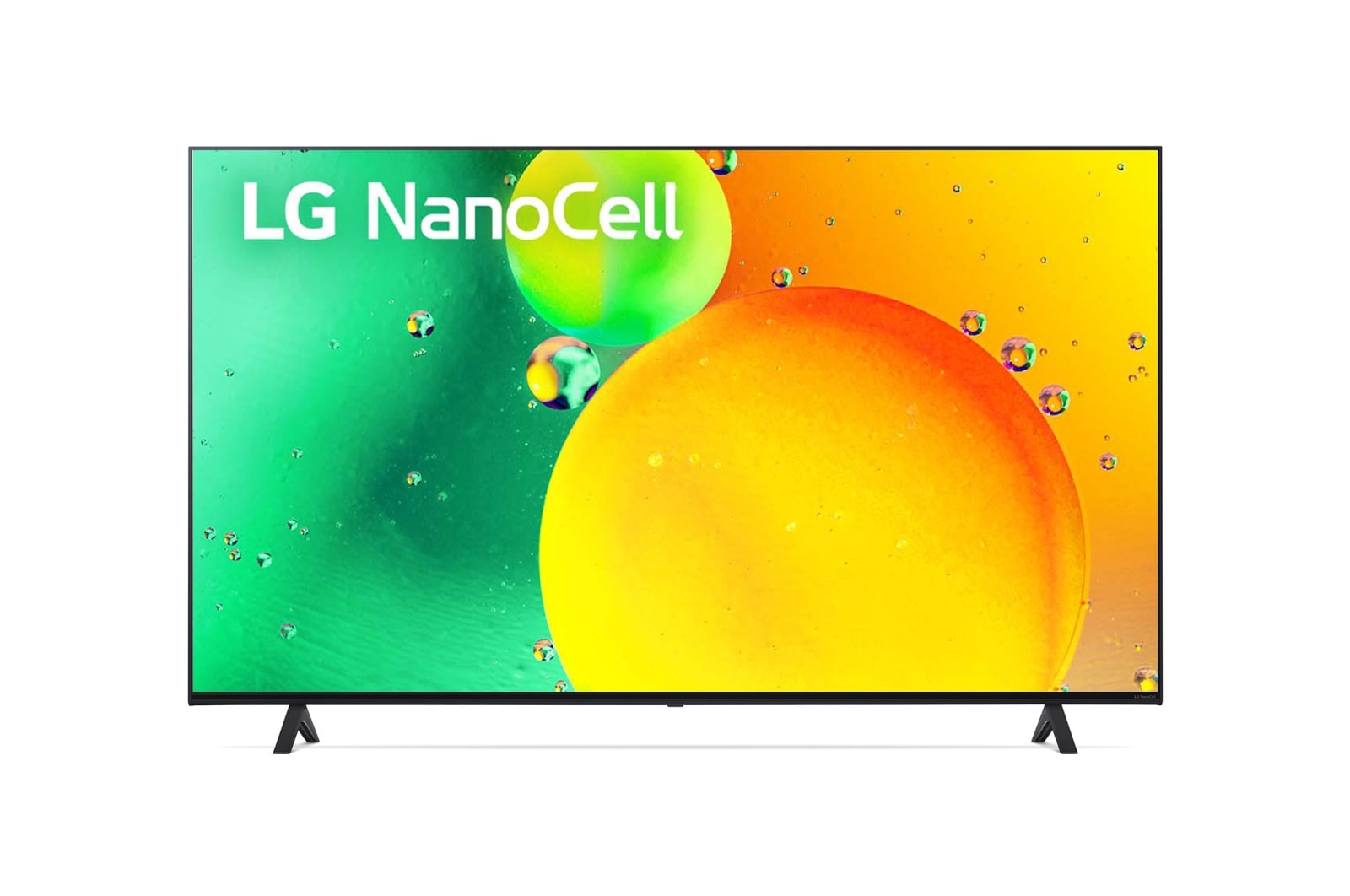 Az LG NanoCell TV elölnézete