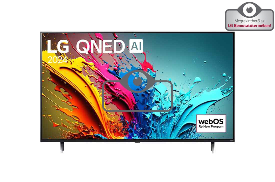 LG 65 colos LG QNED AI QNED85T3C 4K Smart TV 2024, 65QNED85T3C