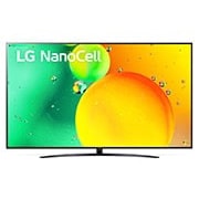 Az LG NanoCell TV elölnézete