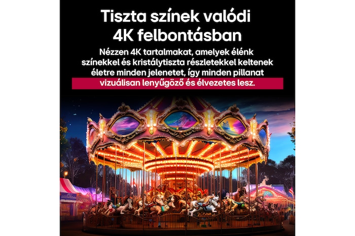 NANO80 tiszta színek 4K felbontásban