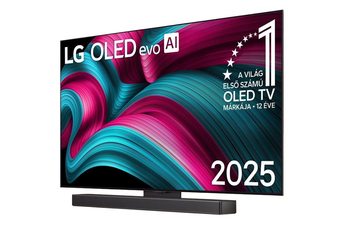  65 colos LG OLED evo AI C5 4K Smart TV + SC9S 3.1.3 Dolby Atmos soundbar
