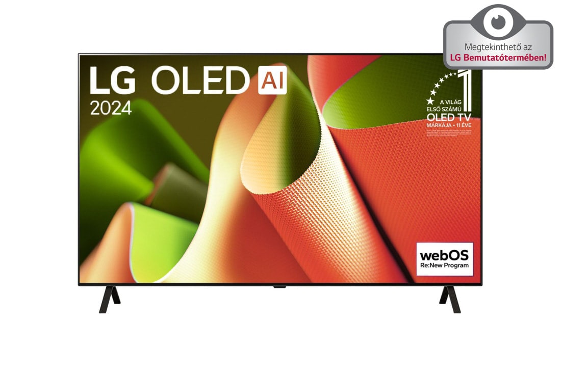 LG 65 colos LG AI OLED B4 4K Smart TV 2024, OLED65B42LA