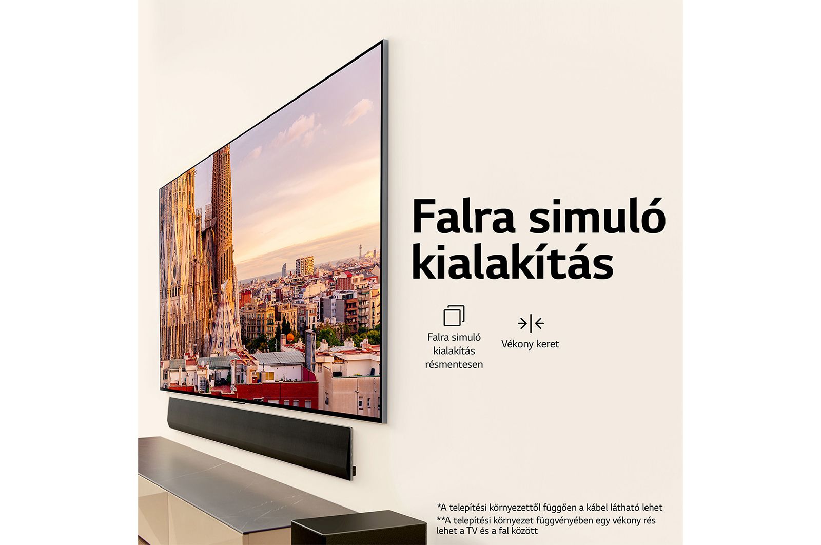 LG OLED evo G3, 65 col, 4K felbontás, 2023-as smart TV, OLED65G33LA