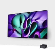 LG Valódi vezeték nélküli 97 hüvelykes LG SIGNATURE OLED M4 TV 4K 120Hz kép- és hangátvitellel , OLED97M49LA