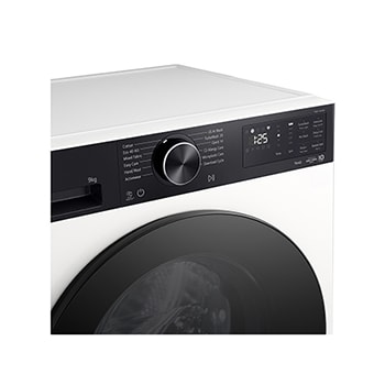 Perspektivikus nézet felülről, Mosó- és öblítőszer adagoló kihúzva