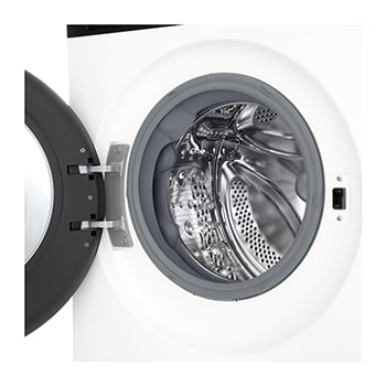 F4X5511THB mosógép, nyitott ajtóval, közeli