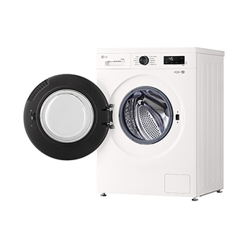 W4X1085NWK Gőz mosó-szárítógép, jobb oldali nézet nyitott ajtóval