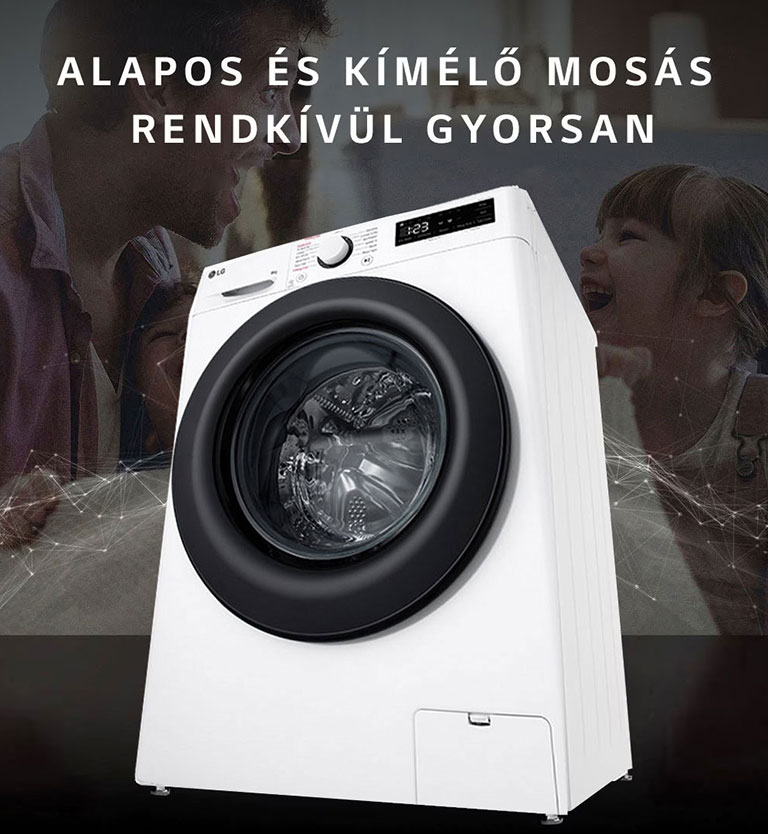 ALAPOS ÉS KÍMÉLŐ MOSÁS RENDKÍVÜL GYORSAN