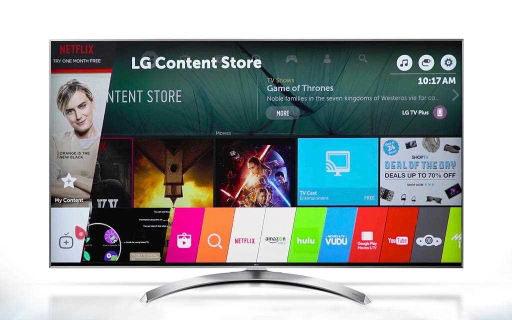 A front shot of lg 49SJ800V 