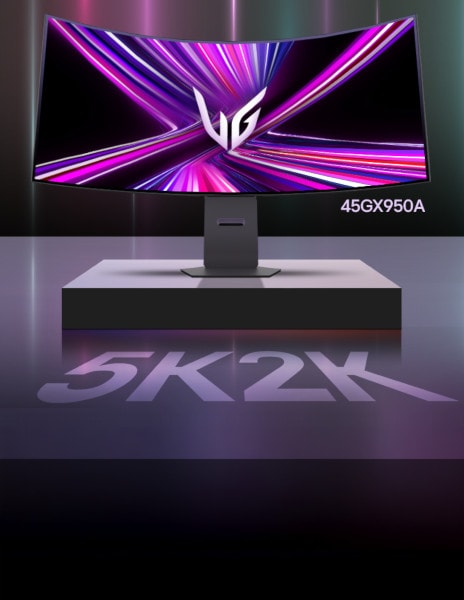 45GX950A-B OLED UltraGear 5K2K monitor bemutató videó