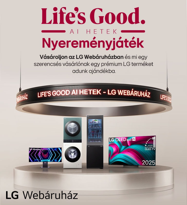 Life’s Good AI hetek az LG Webáruházban