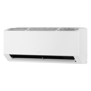 Right-side view of LG TURBOCOOL Standard Air Conditioner with open lower vane
