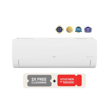Front view of 1.5 PK DUALCOOL Air Conditioner Inverter T12EV5