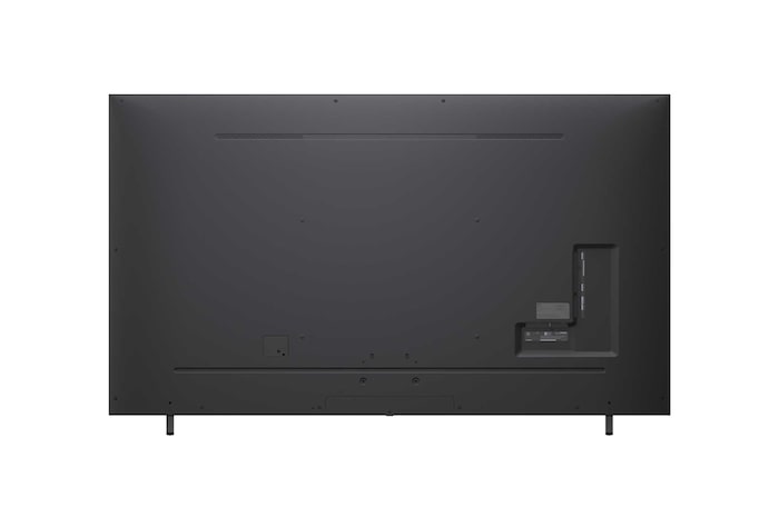 Tampak belakang LG NanoCell NANO80 TV.