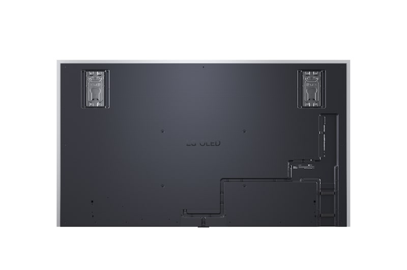 Tampilan belakang Smart TV 4K LG OLED evo AI G5.