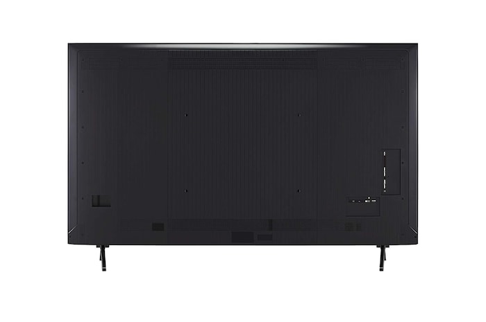 Tampak belakang LG QNED evo QNED92 TV.
