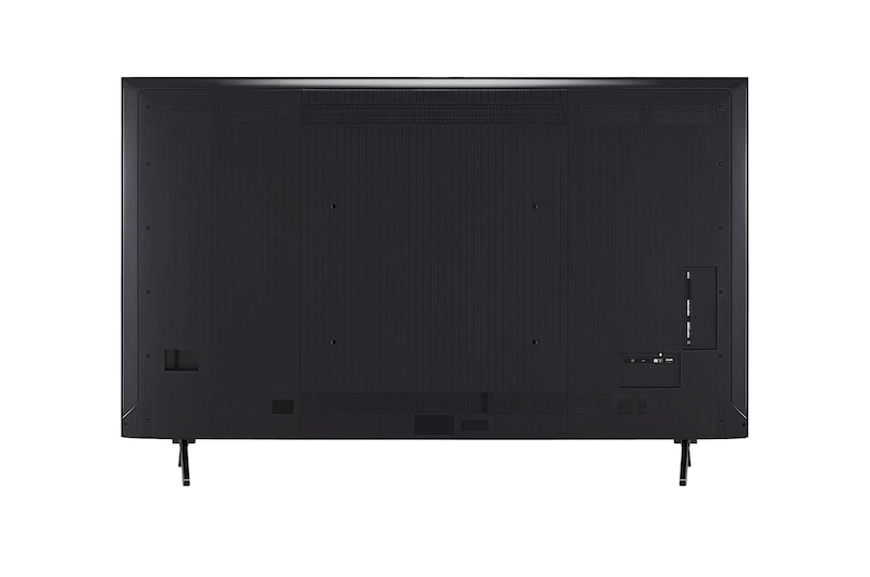 Tampak belakang LG QNED evo QNED92 TV.