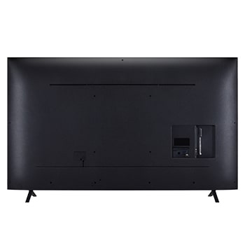 Rear view of LG QNED70 TV