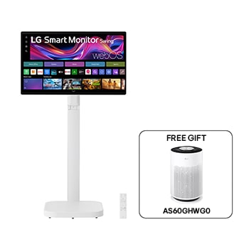 Front view with remote control