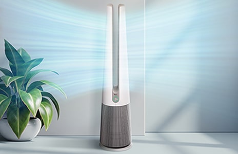 Pembersih udara sekaligus kipas yang menangkap 99,97% debu halus
