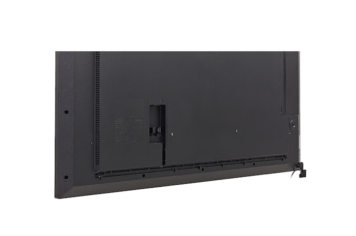 Close-up image of bottom left corner