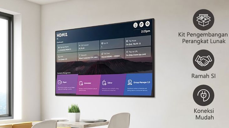 A number of tasks can be done at the same time with the intuitive UI.