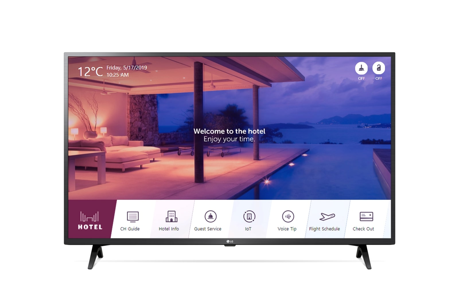 Front view of Seri UT660H 43UT660H0TA