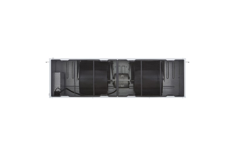 Tampilan belakang LG Ceiling Concealed Duct