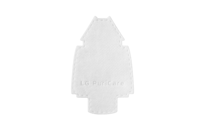 LG PuriCare™ Wearable Air Purifier dengan Hepafilters Dual Fan dan Voice On™, Bluetooth - Hitam, AP551ABFA