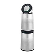 LG PuriCare™ 360º Air Purifier, 100M² dengan Sensor PM 1.0 dan Multifiltration System/Hepafilter, ThinQ™ - Silver, AS10GDSH0