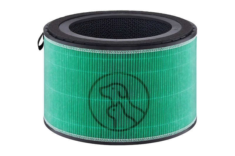 LG PuriCare™ 360º Air Purifier, 100M² dengan Sensor PM 1.0 dan Multifiltration System/Hepafilter, ThinQ™ - Silver, AS10GDSH0