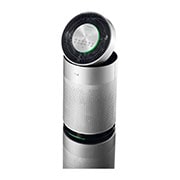 LG PuriCare™ 360º Air Purifier, 100M² dengan Sensor PM 1.0 dan Multifiltration System/Hepafilter, ThinQ™ - Silver, AS10GDSH0