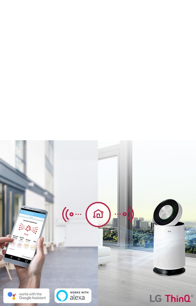 Ambil Kendali Pada Udara yang Anda Hirup Dengan Aplikasi LG ThinQ