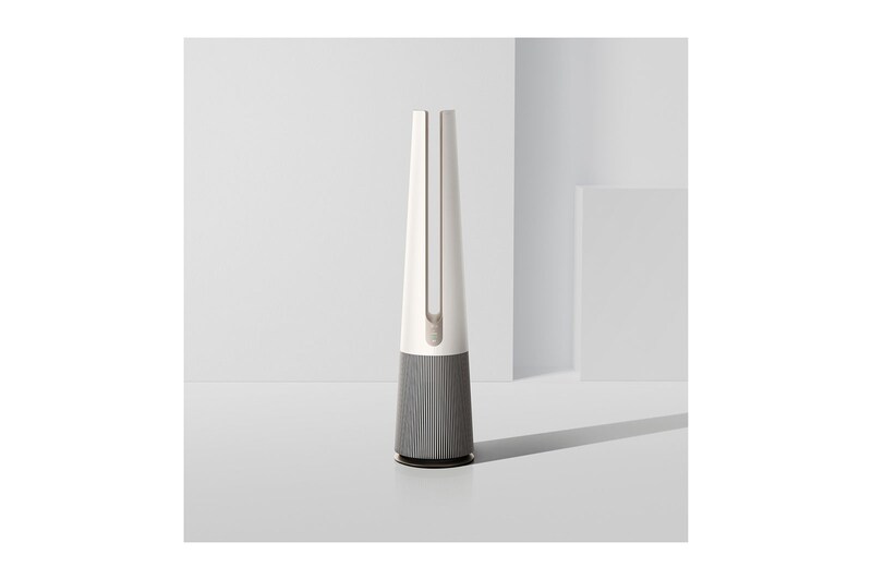 LG PuriCare AeroTower Air Purifying Fan : HEPA filter, UVnano™ technology, PM 1.0 sensor, Ultra-Quiet, 3-way Airflow mode, LG ThinQ™, FS15GPBF0