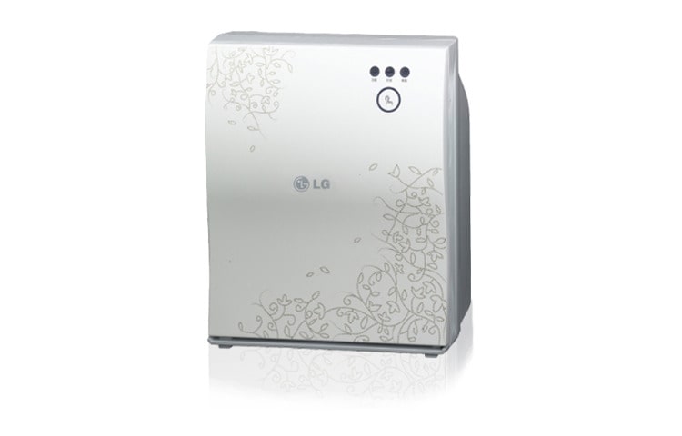 Air Purifier LG diproduksi oleh LG dengan teknologi yang terkenal keunggulannya. PS-R200WC tampak depan