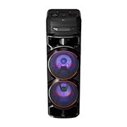 45 degree top view with blue lighting