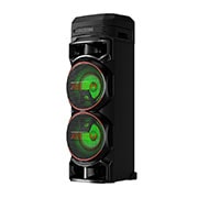 left 30 degree view with green lighting