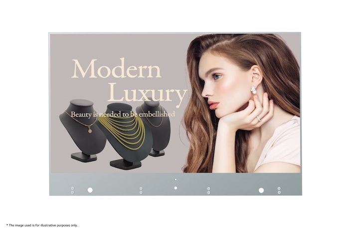 LG Layar Info OLED Transparan, 55EW5F-A