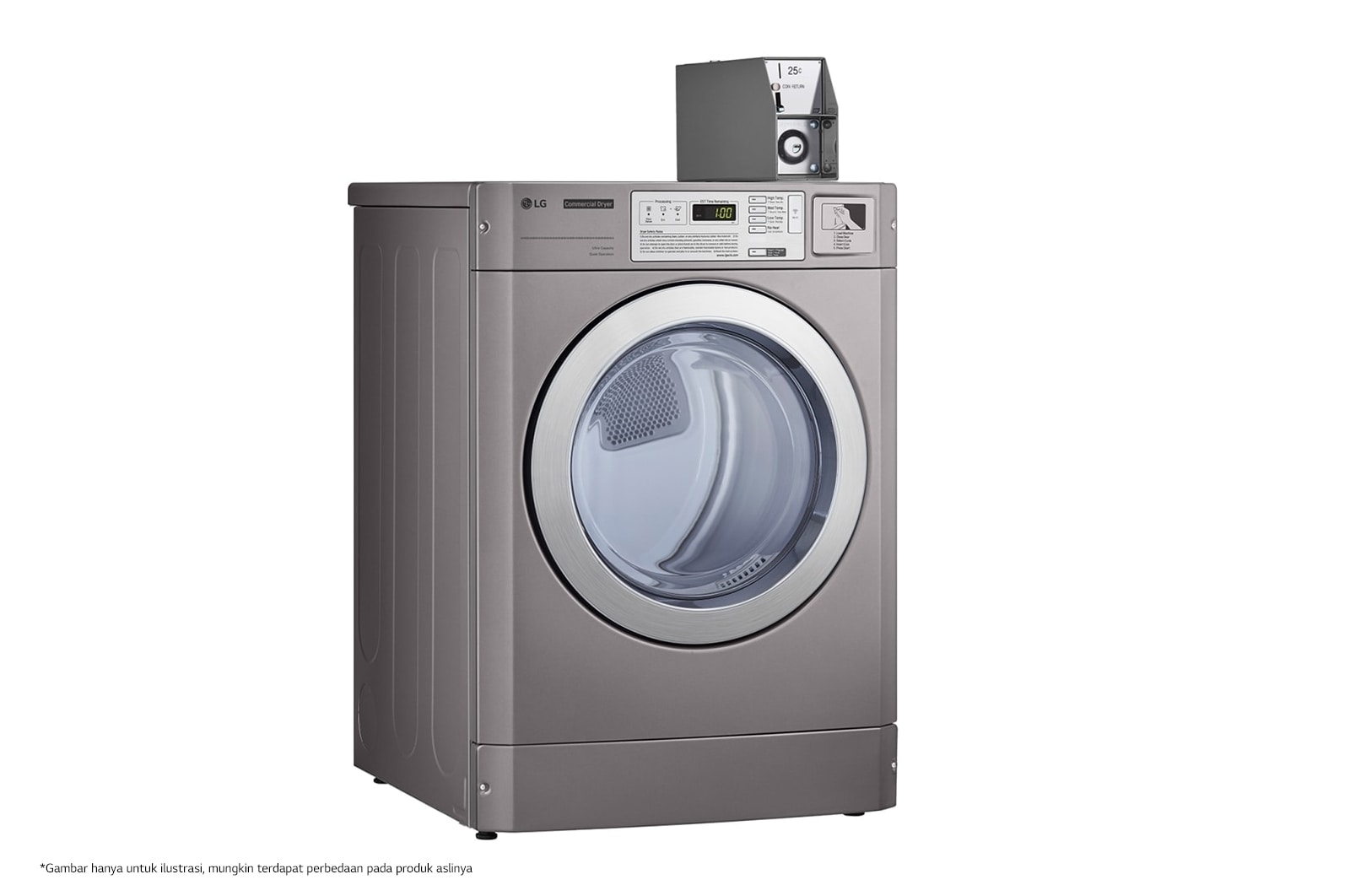 LG 7.3 cu.ft Standard Capacity Dryer, CDG27RUOPS