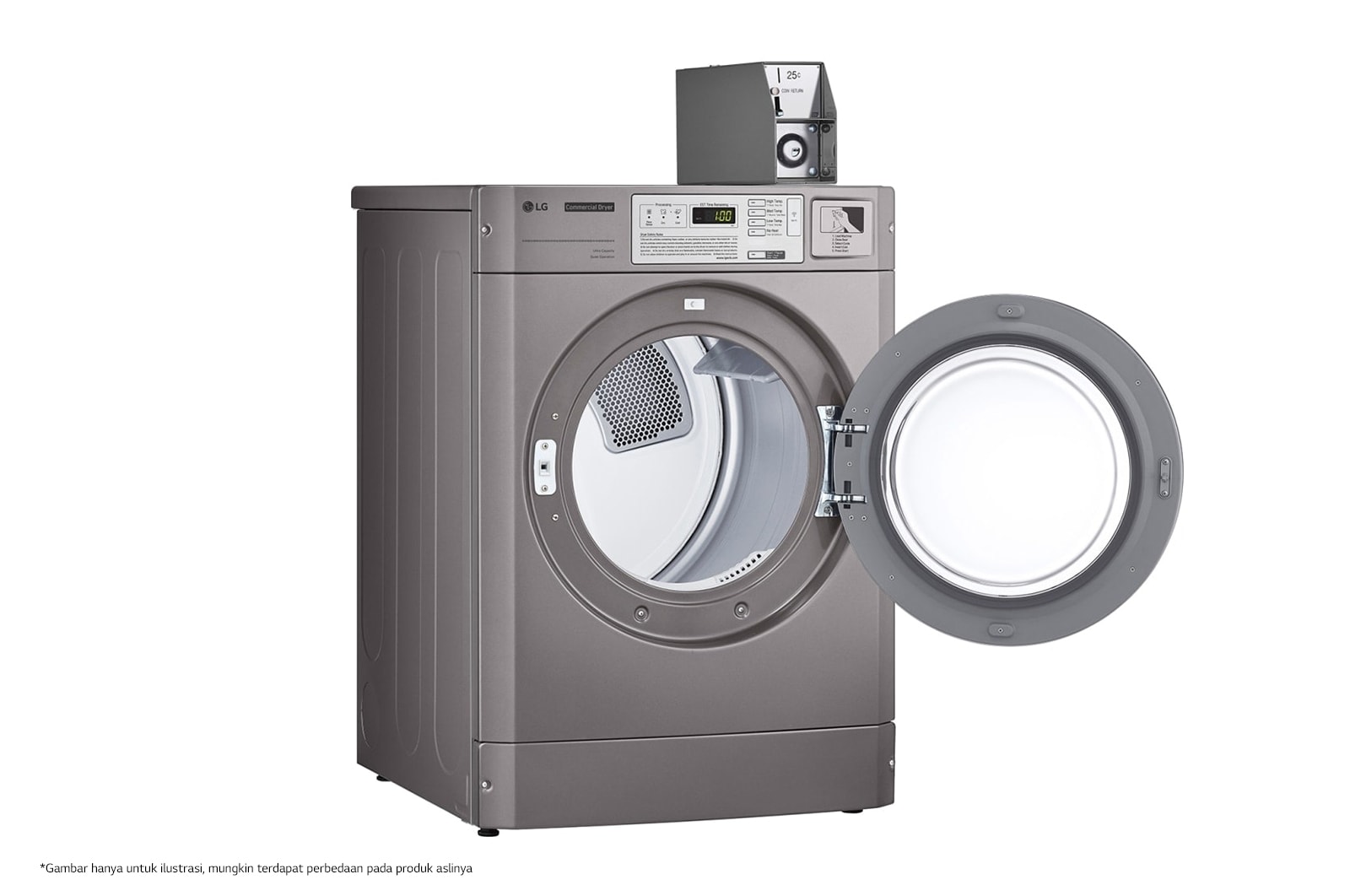 LG 7.3 cu.ft Standard Capacity Dryer, CDG27RUOPS