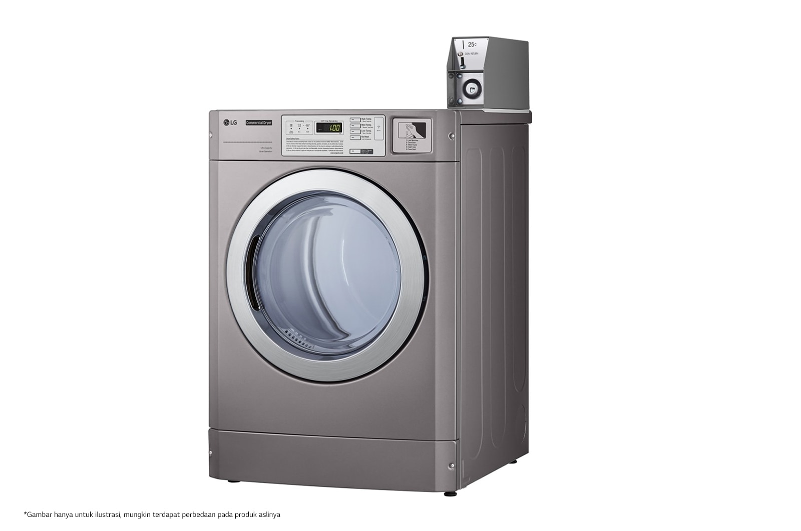 LG 7.3 cu.ft Standard Capacity Dryer, CDG27RUOPS